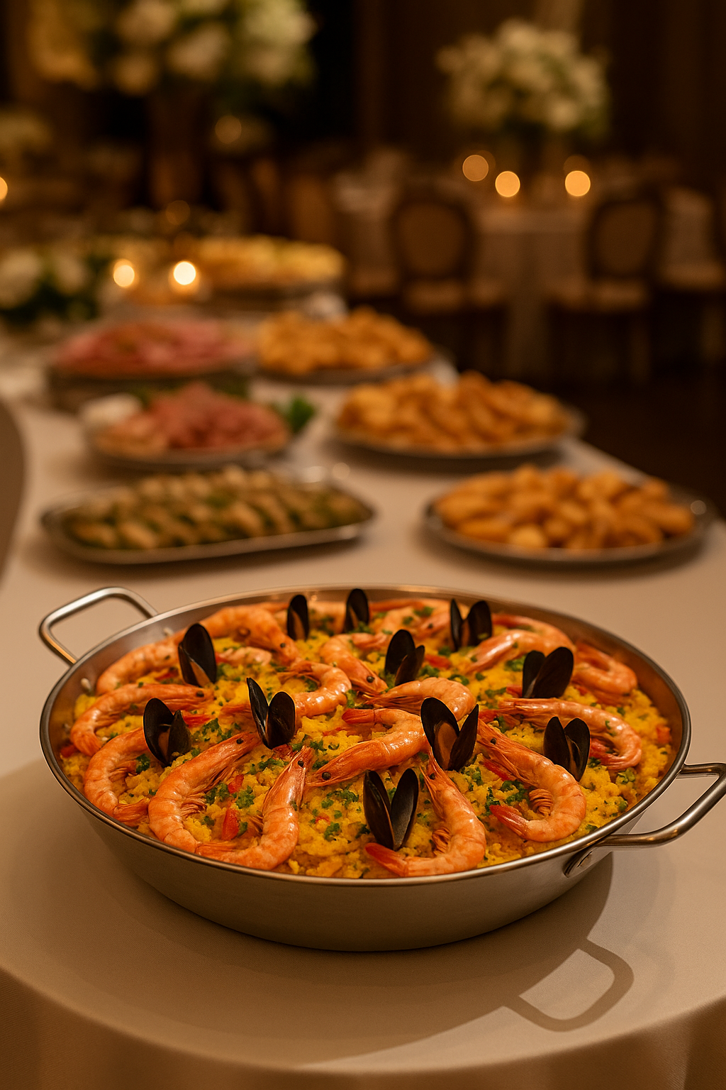 Paella no Buffet Elegante (1)